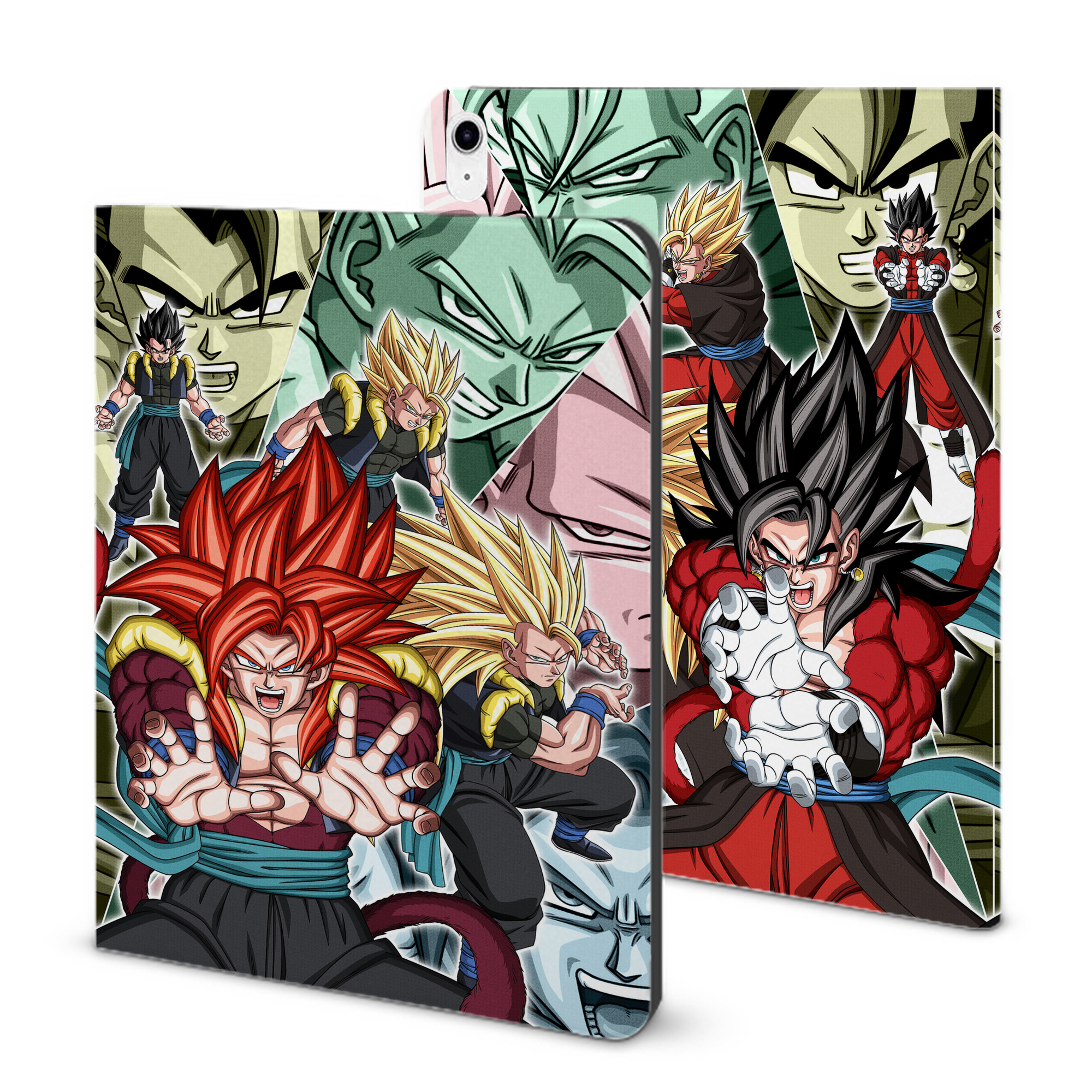 （画像用） ドラゴンボール DRAGON BALL IPad ケース ブック型 PUレザー TPU 耐衝撃 軽量 薄型 ペン収納なし 全面保護 IPad 各モデル対応